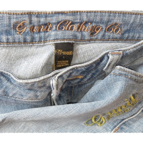 G-UNIT Sz 1 Women's Straight Leg blue Jeans - Picture 3 of 3